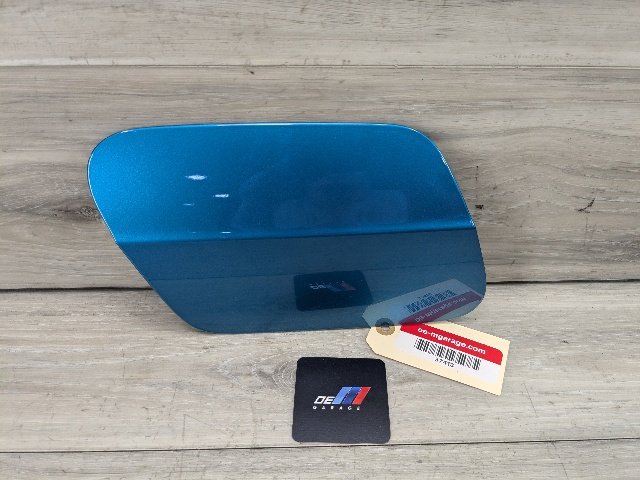 20-24 OEM BMW F44 228 M235 Rear Fuel Gas Tank Flap Filler Lid Cover Cap Blue C1G
