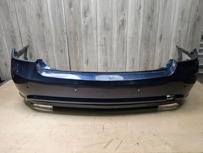 *10-13 OEM Mercedes A207 C207 W207 E350 E550 AMG Rear Bumper Cover w/ Diffuser Blue 890