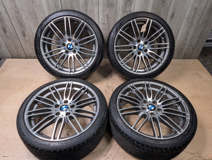 *OEM BMW E90 E91 E92 E93 Wheels Rims Front 19x8 ET37 Rear 19x9 ET39 LA Wheel Double Spoke 269 SET