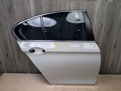 *11-16 OEM BMW F10 528 535 Sedan Rear Right Passenger Door Shell Panel White White 300