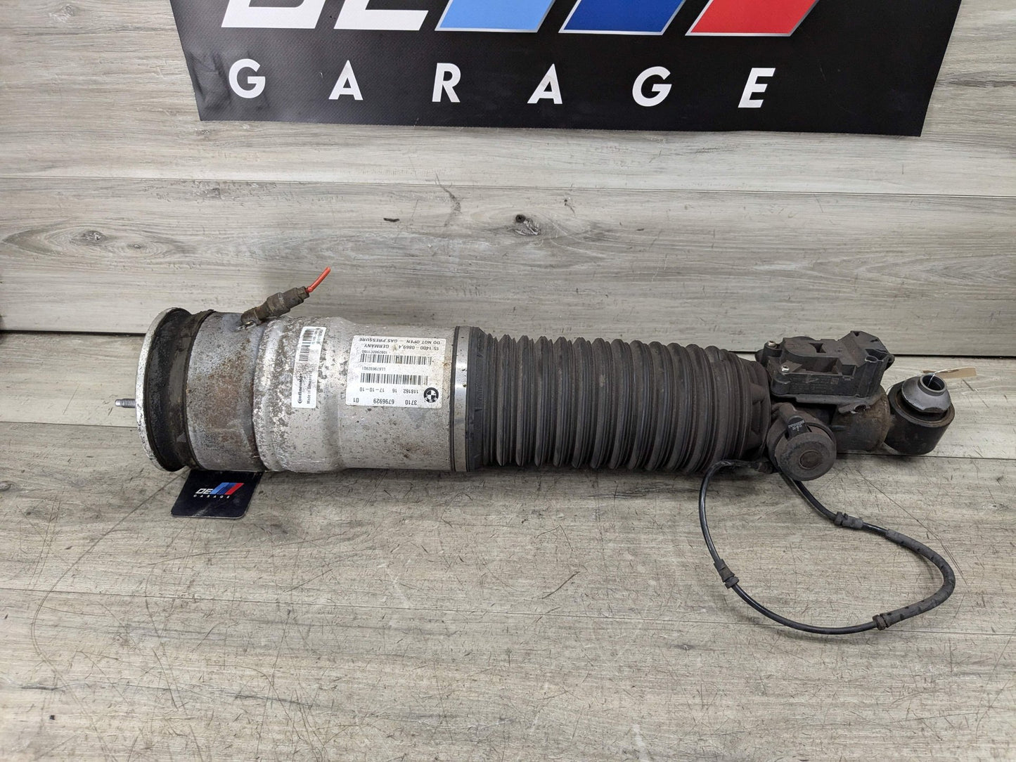 09-12 OEM BMW F02 740 750 B7 REAR Left Driver Air Spring Strut Shock Absorber