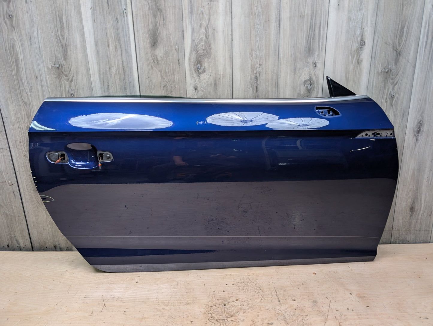 *18-24 OEM Audi A5 S5 COUPE Right Passenger Door Shell Panel Blue PN: 8W6831052A 2D/ X5H