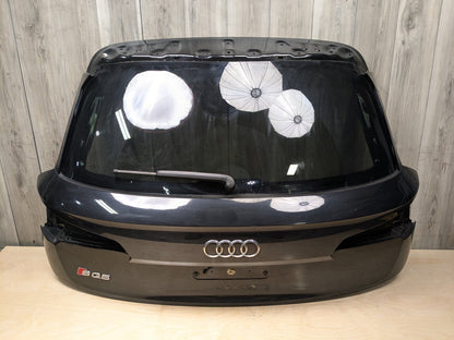 18-20 OEM AUDI Q5 SQ5 Rear Tailgate Liftgate Trunk Lid Black w/ Glass Black 0E/ Y9T