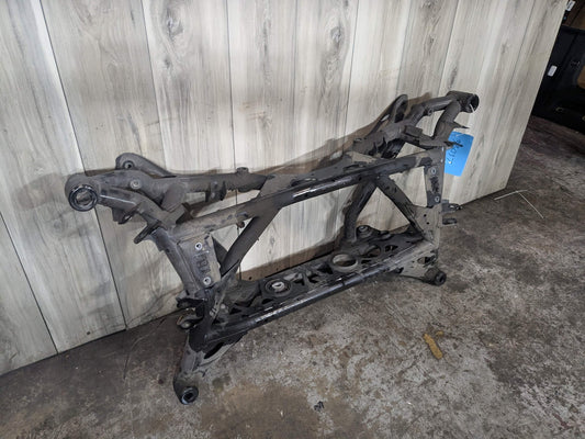 2015 BMW M4 F82 Rear Axle Support Crossmember Subframe 2284640 OEM BMW F80 F82 F83 F87 M2 M3 M4 Rear Axle Carrier Support Suspension Subframe OEM