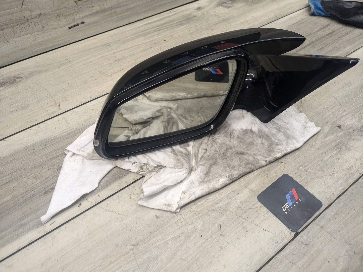 *14-20 OEM BMW F22 F23 F87 M2 Left Driver Side Mirror Auto Dip Shadow Line