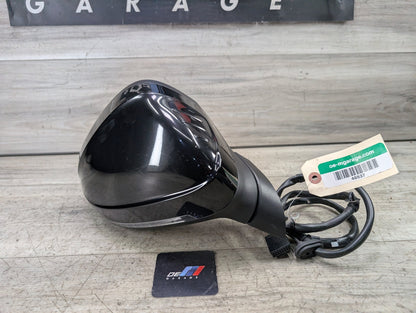 17-19 OEM AUDI A4 B9 Front Right Passenger Door Side Mirror Black