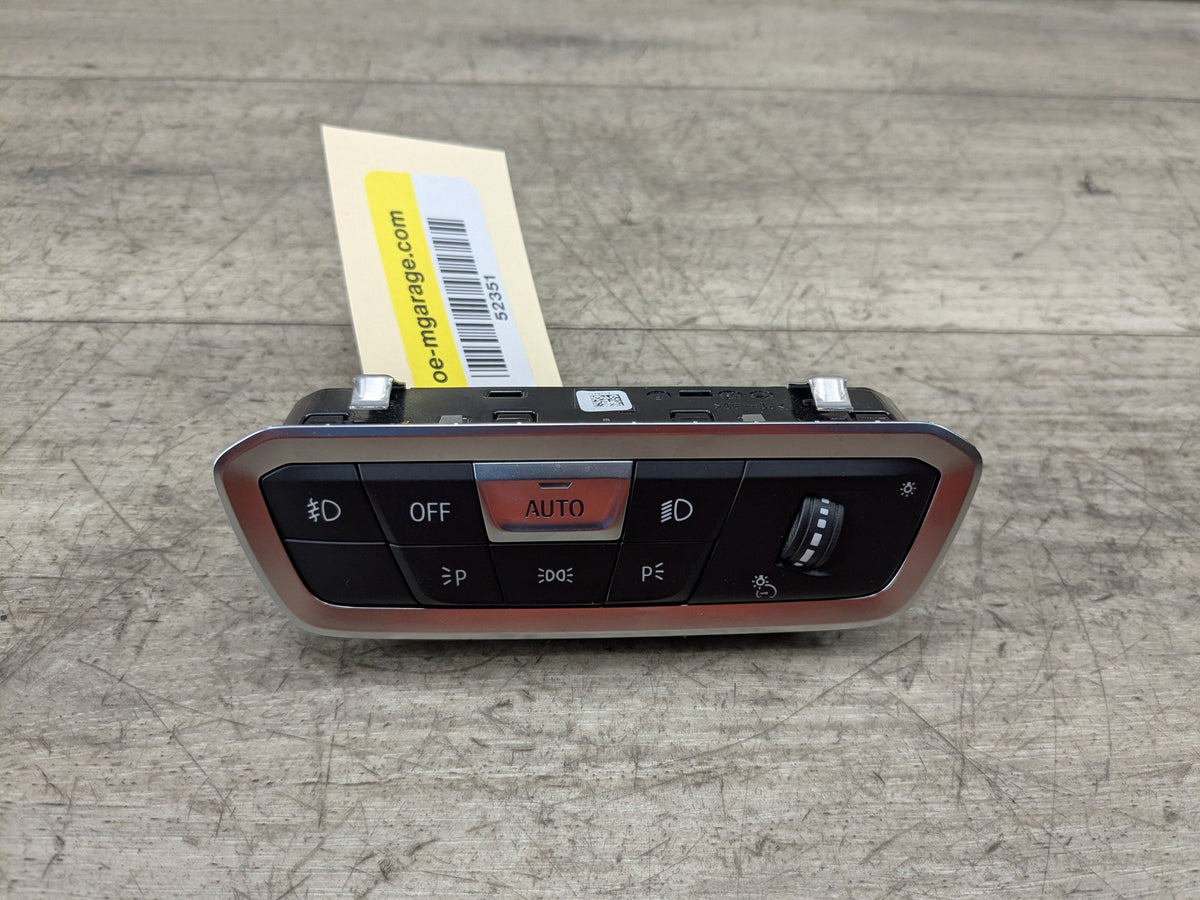 19-24 OEM BMW G05 G06 G07 X5 X6 X7 Headlight Control Switch Panel Light Module