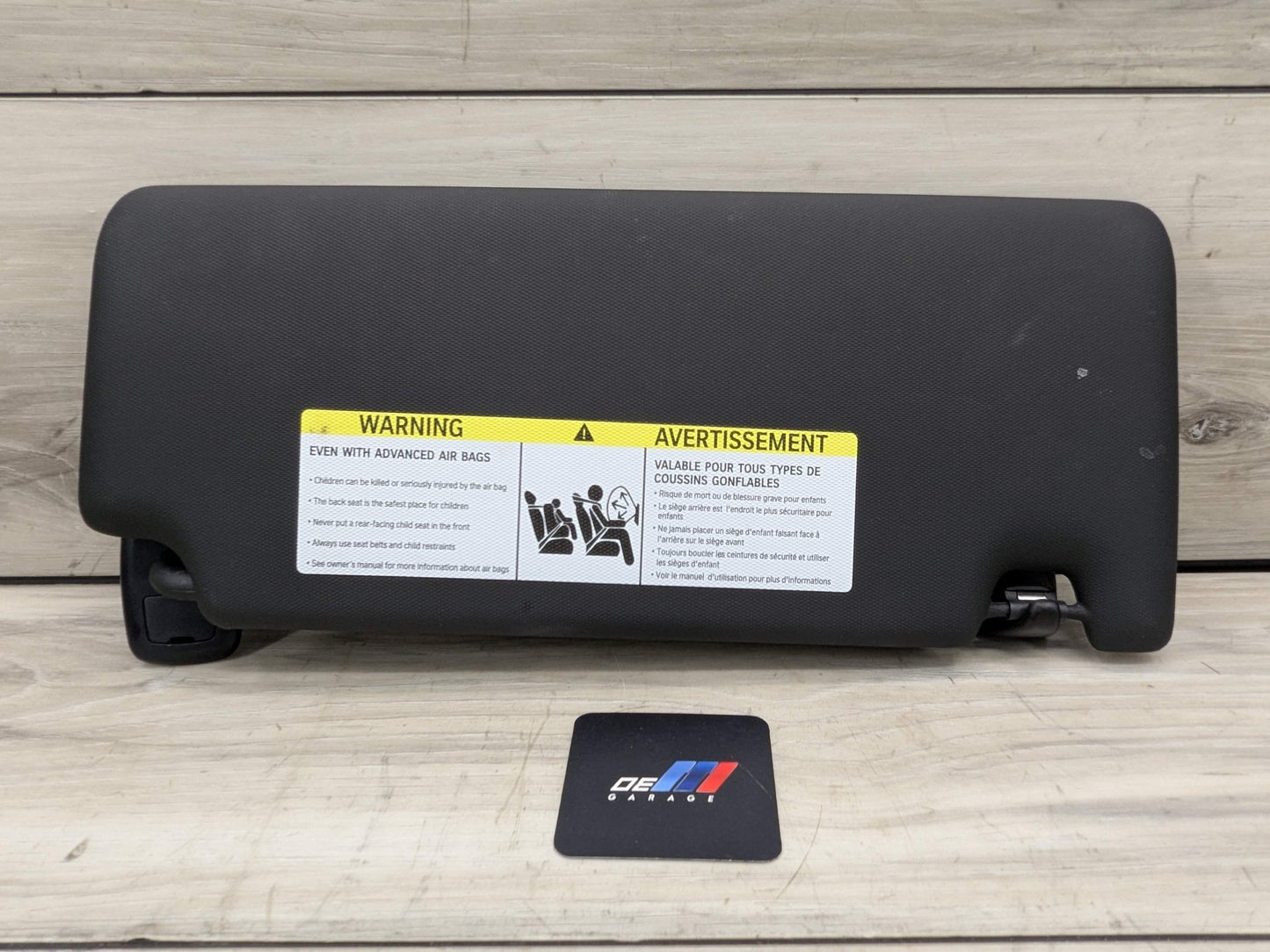 2022 BMW M340i G20 Front Left Driver Sun Visor 8092727 19-24 OEM BMW G20 G80 330 M340 M3 Left Driver Side Interior Sun Visor Black