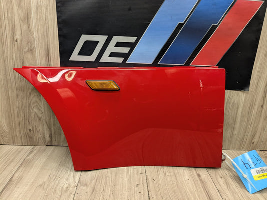 96-02 OEM BMW E36 Z3 Front Left Driver Side Fender Quarter Panel Cover Red 314 Red 314