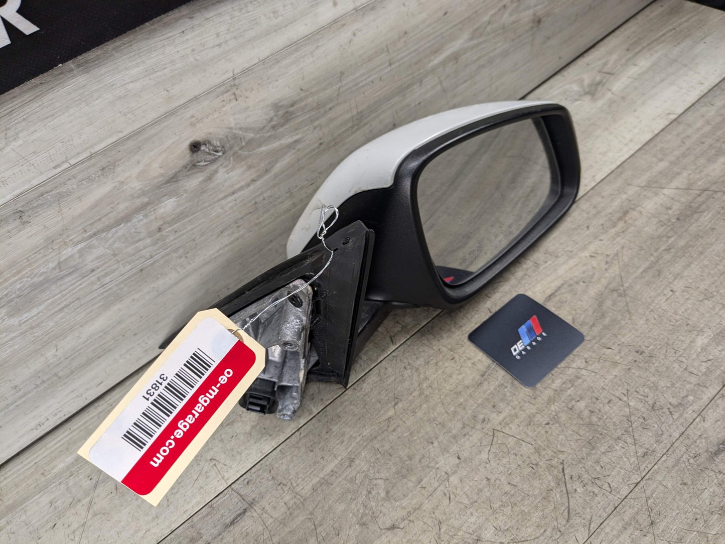 16-22 OEM BMW F48 X1 Right Passenger Side Exterior Mirror Glass Assembly White