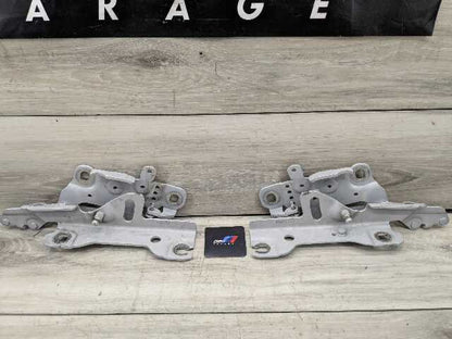 OEM BMW F22 F23 F30 F32 F33 F36 F80 F82 F83 Left Right Hood Hinges PAIR Silver