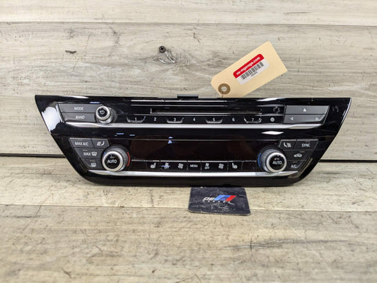 17-20 OEM BMW G30 G32 530 540 640 AC Climate Control Panel Radio Media Buttons
