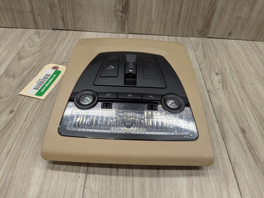 OEM BMW F02* F10* F25 F26 X3 Roof Console Dome Light Sunroof Switch Beige