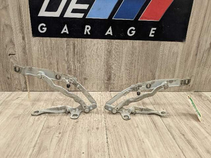 03-08 OEM BMW E85 Z4 Rear Left Right Trunk Lid Hinges PAIR White 300