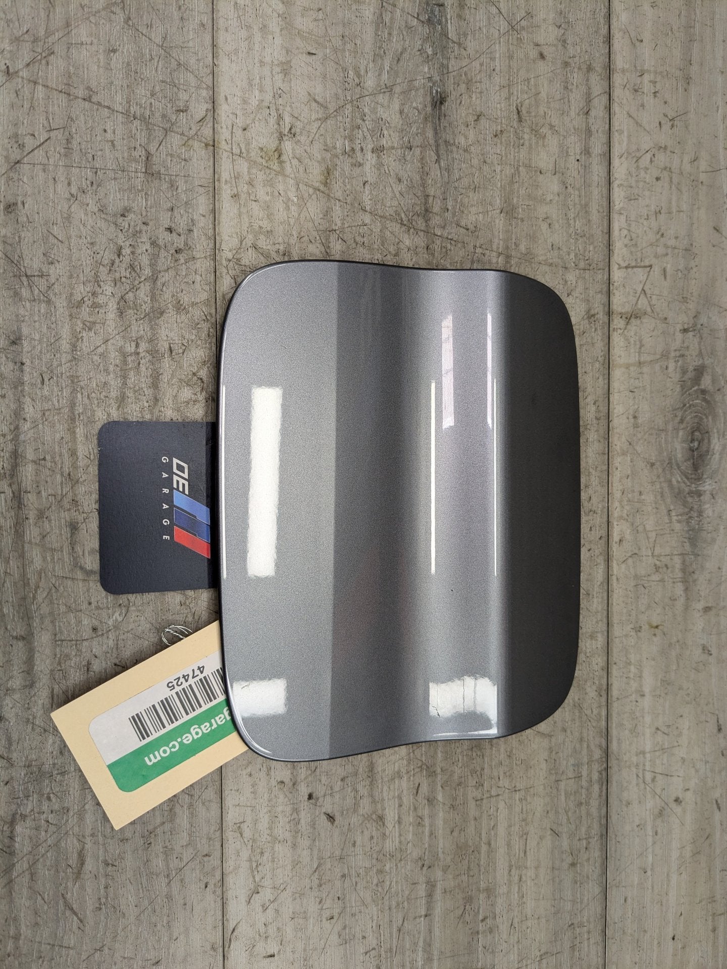 14-18 F15 X5 F85 X5M Rear Fuel Gas Tank Flap Filler Lid Cover Cap Gray