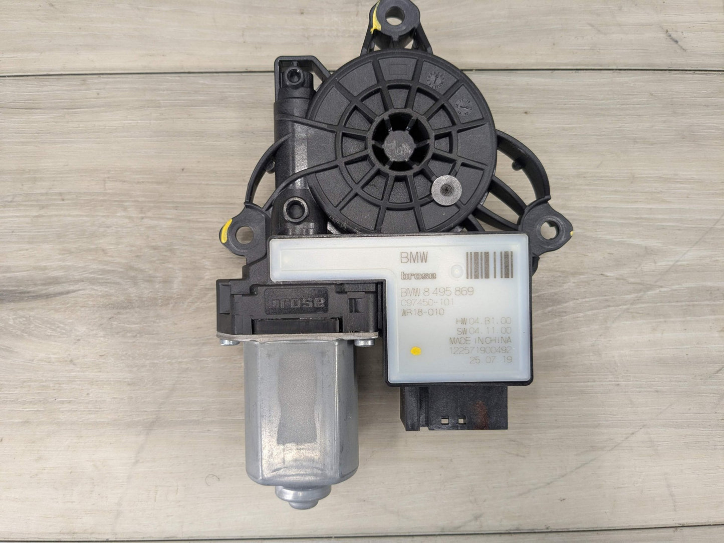 2020 BMW 330i G20 Front Left Driver Door Window Glass Regulator Motor 8495869 OEM BMW G20 G80 330 M340 M3 FRONT Left Driver Side Door Window Regulator Motor