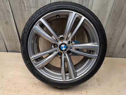 OEM BMW F30 F32 F33 F36 335 435 Wheel Rim 19x8.5 ET47 M Double Spoke Style 442