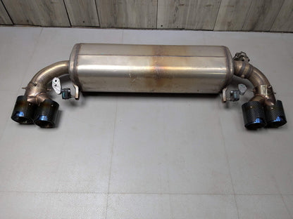 *22-25 OEM BMW G42 M240 Dual Exhaust Flap Pipe Muffler B58 Engine w/ Carbon Tips