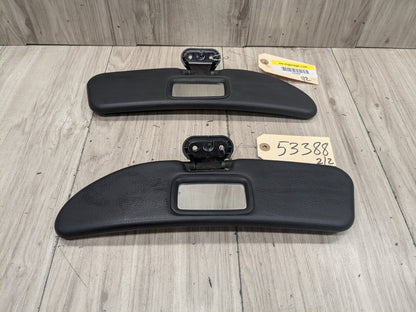 OEM BMW E36 Z3 Left Right Driver Passenger Side Interior Sun visor PAIR Black