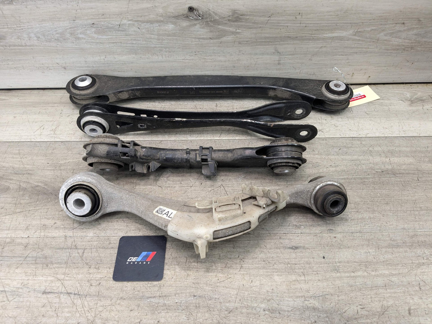 2018 BMW 540i G30 Rear Left Driver Control Arms SET 6861125 16-19 OEM BMW G11 G12 G30 Rear Left Suspension Control Arm Wishbone SET