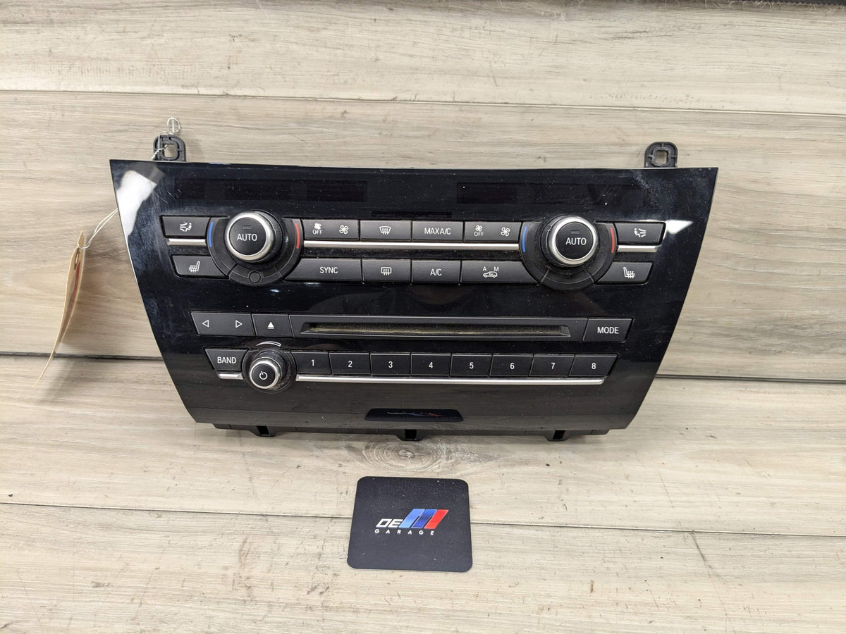 *OEM BMW F15 F16 F85 X5 X6 AC Climate Heater Control Panel Radio Media Switch