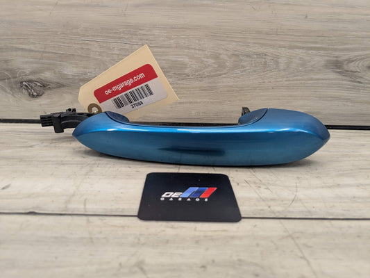 20-24 OEM BMW F44 228 M235 REAR Left Driver Door Handle COMFORT ACCESS Blue C1G