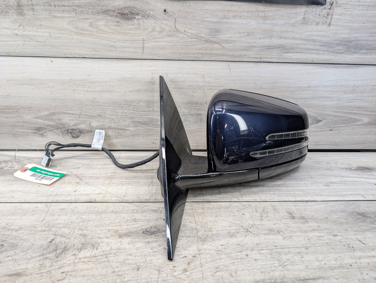 OEM Mercedes W207 W212 E350 E550 Left Driver Side Mirror w/ Glass & Blind Spot