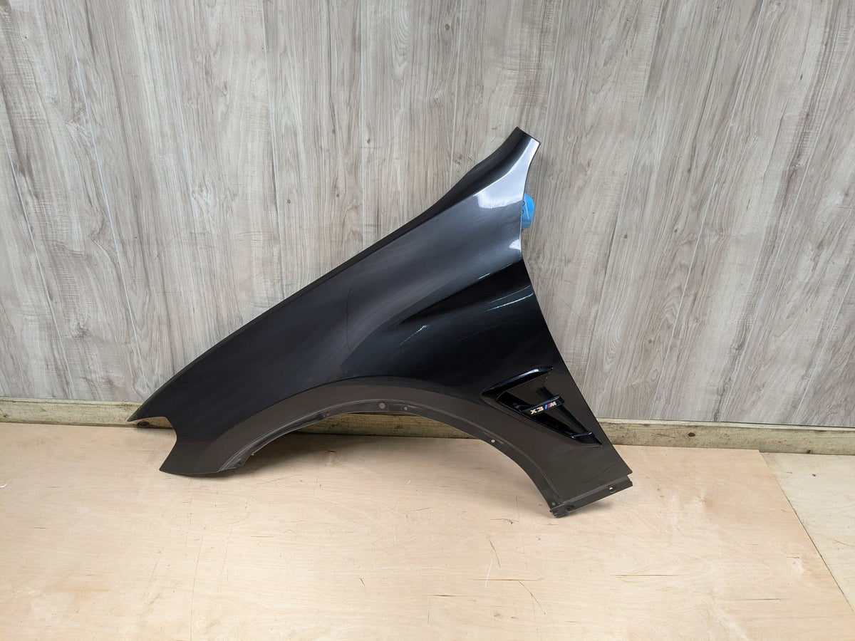 18-24 OEM BMW F97 F98 G01 G02 X3 X4 Front Right Passenger Fender Panel Gray A90 SOPHISTOGRAU BRILLANTEFFEKT METALLI (A90)