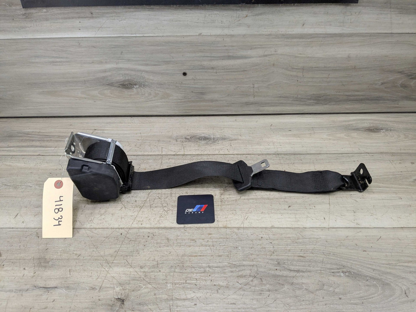 16-22 OEM BMW F48 X1 Rear Right Passenger Seatbelt Seat Belt Retractor Black