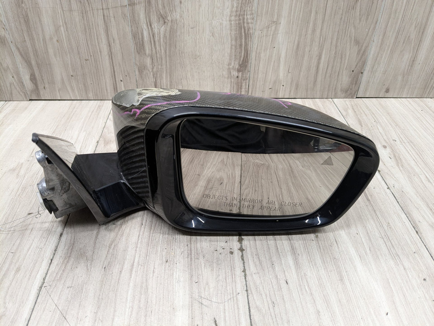 2017-2023 BMW M550i G30 Front Right Passenger Side Mirror Assembly 7485264 *17-23 OEM BMW G30 530 540 M550 Right Passenger Side Mirror Blind Spot SHADOW GLOSS