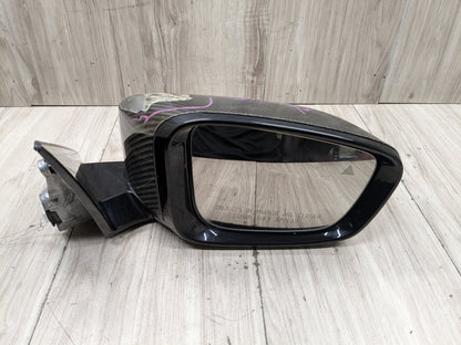 2017-2023 BMW M550i G30 Front Right Passenger Side Mirror Assembly 7485264 *17-23 OEM BMW G30 530 540 M550 Right Passenger Side Mirror Blind Spot SHADOW GLOSS