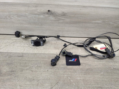 NOTE* OEM BMW F15 X5 REAR Parking Distance Sonic Sensor PDC Harness Black 416