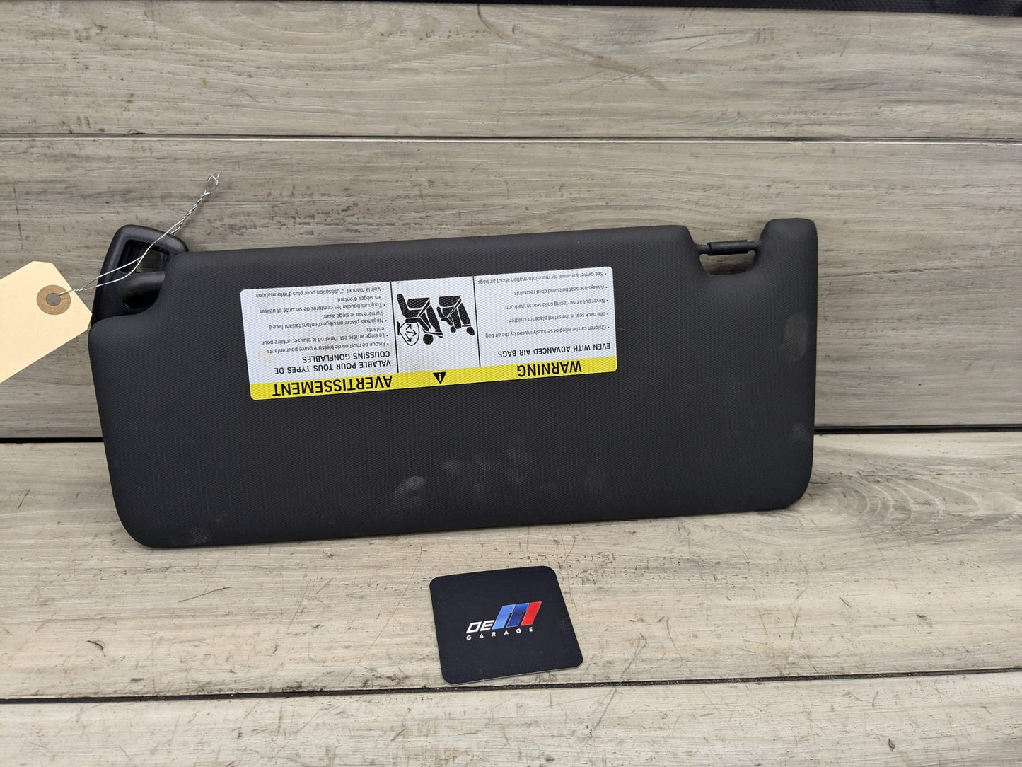 2019 BMW 330i G20 Front Right Passenger Sun Visor 8092728 19-24 OEM BMW G20 G80 330 M340 M3 Right Passenger Side Interior Sun Visor Black