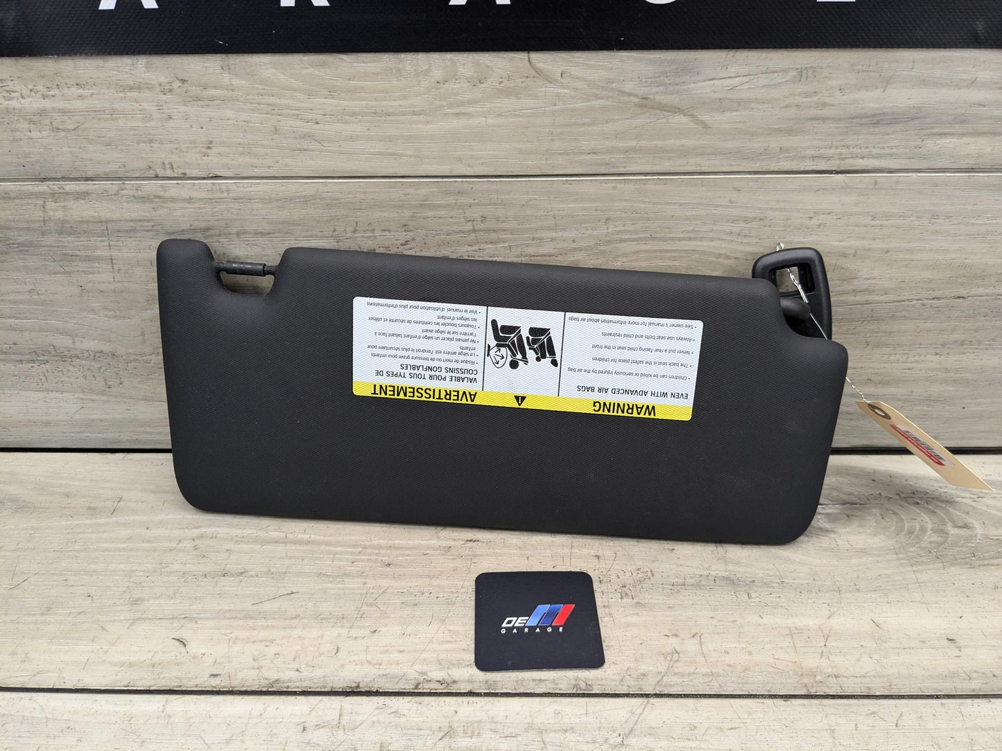 2019 BMW 330i G20 Front Left Driver Sun Visor 8092727 19-24 OEM BMW G20 G80 330 M340 M3 Left Driver Side Interior Sun Visor Black