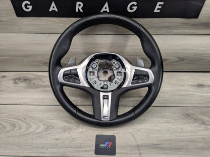 OEM BMW F44 G20 G22 G23 G26 G42 Leather Steering Wheel M SPORT Shifters HEATED