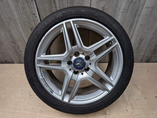 *OEM Mercedes W207 E300 E400 E550 AMG Front Wheel Rim 18x8 ET45 5 Double Spoke