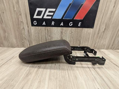 OEM BMW F25 F26 X3 X4 Front Center Console Armrest Arm Rest w/ Bracket Mocha