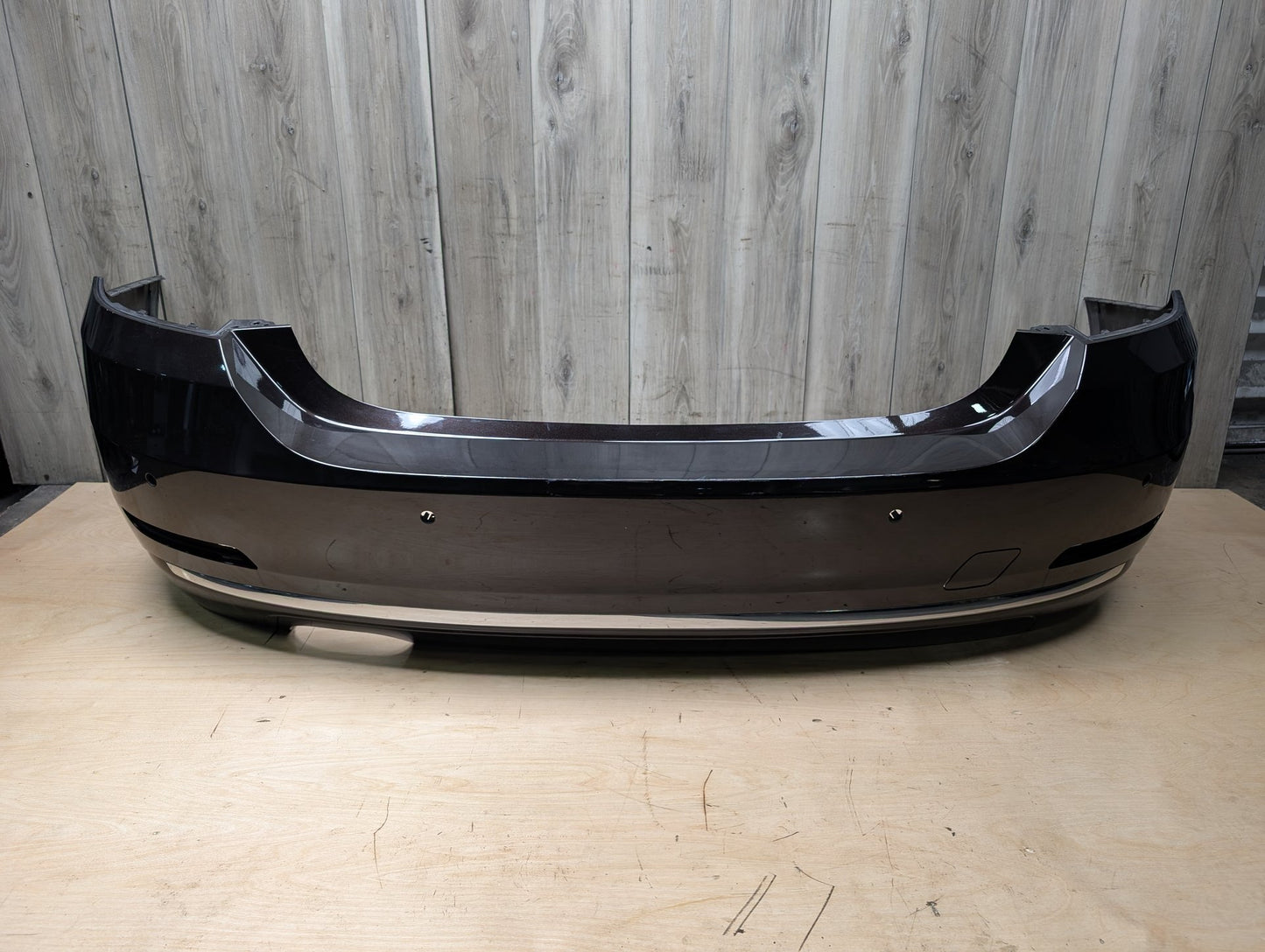*14-17 OEM BMW F32 F33 428 430 Rear Bumper Cover Panel Brown B53 SPARKLING BROWN METALLIC (B53)