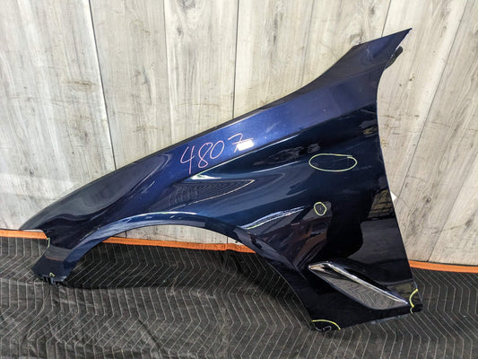 2018 BMW 540i G30 Front Left Fender Panel Blue A89 Brillanteffekt Metallic
