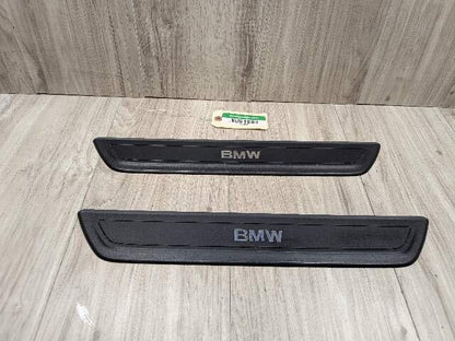 OEM BMW F25 F26 X3 X4 Front Left Right Door Sill Cover Trim Kick Plates SET