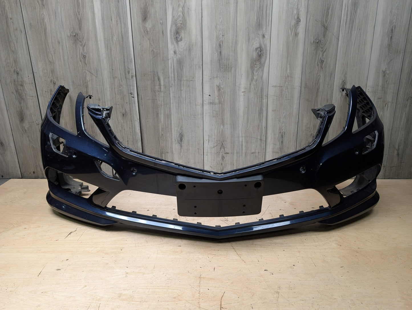 *10-13 OEM Mercedes A207 C207 W207 E350 E550 Front Bumper Cover Panel Blue 890 Blue 890