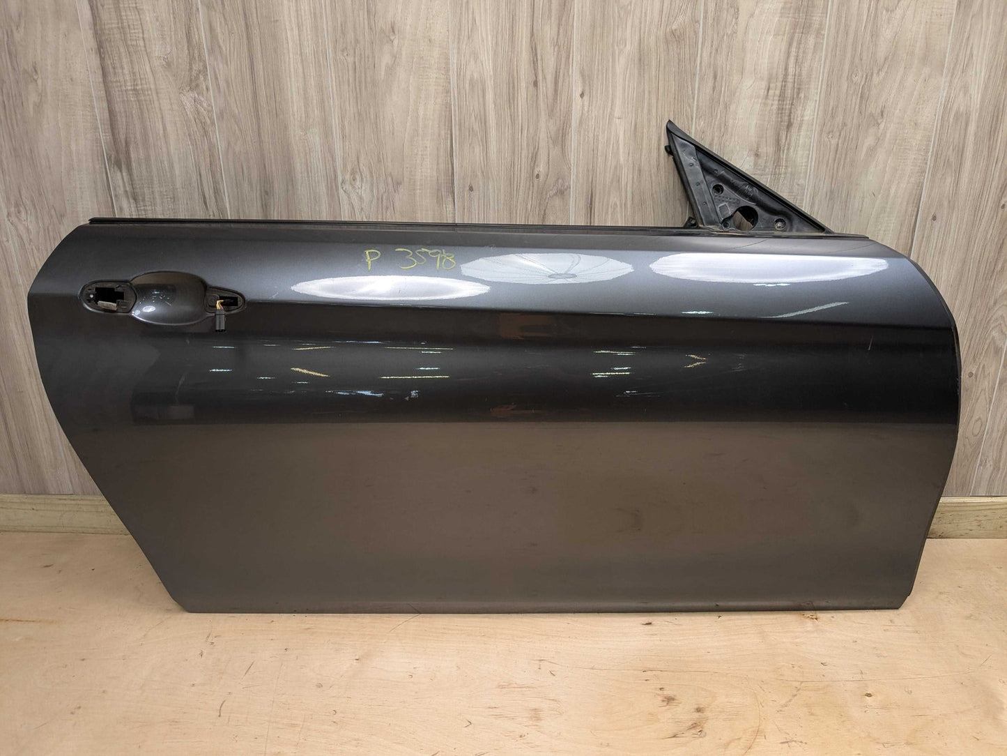 14-20 OEM BMW F32 F33 F82 F83 M4 Front Right Passenger Door Shell Panel Gray B39 Grey MINERALGRAU METALLIC (B39)