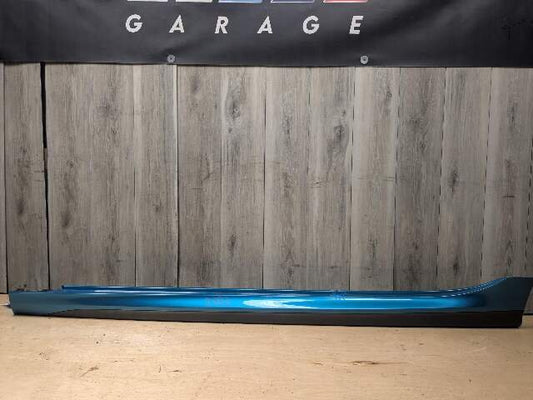 20-24 OEM BMW F44 228 M235 M SPORT Left Driver Side Skirt Rocker Panel Blue
