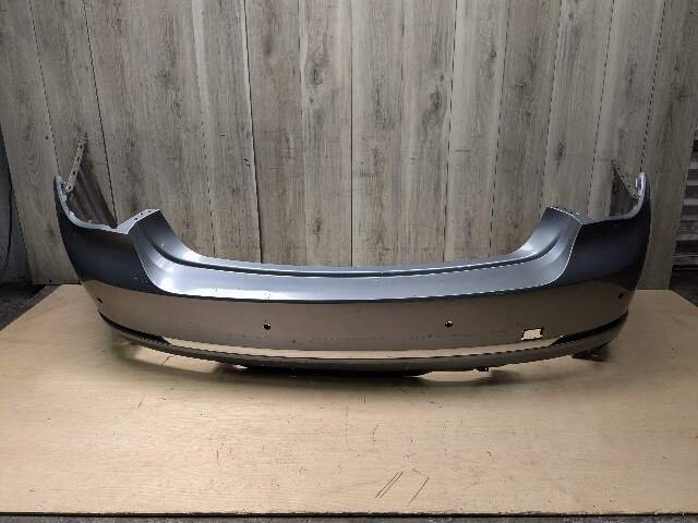 *13-15 OEM BMW F01 F02 740 750 Rear Bumper Cover w/ PDC Holes Gray A52