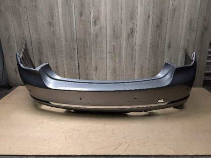 *13-15 OEM BMW F01 F02 740 750 Rear Bumper Cover w/ PDC Holes Gray A52
