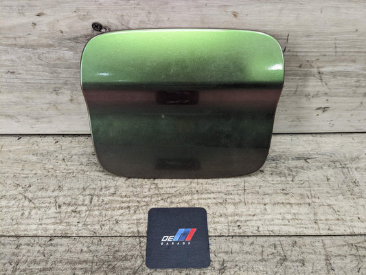 14-18 F15 X5 F85 X5M Rear Fuel Gas Tank Flap Filler Lid Cover Cap Blue*