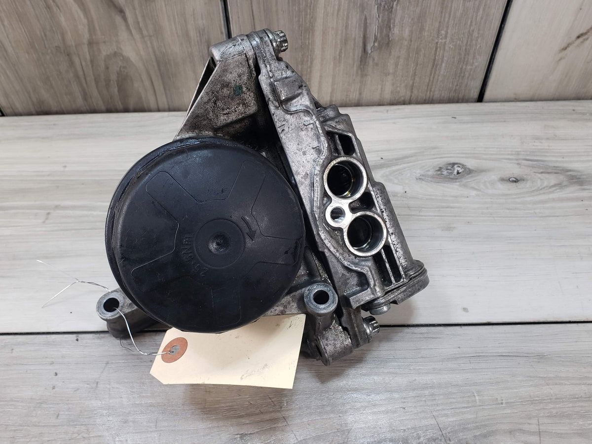 2012 BMW F10 535i Engine Motor Oil Filter Cooler Housing 7516383 E