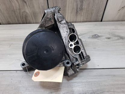 2012 BMW F10 535i Engine Motor Oil Filter Cooler Housing 7516383 E