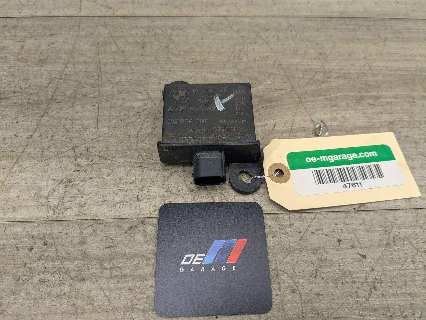 OEM BMW E70 E90 E92 X5 Trigger Transmitter Tire Pressure Monitor Sensor TPMS RDC