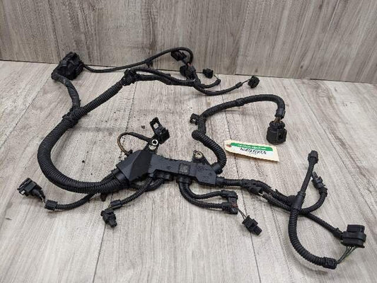 14-19 OEM BMW F15 F16 X5 X6 Engine N63 Wire Wiring Harness Cable